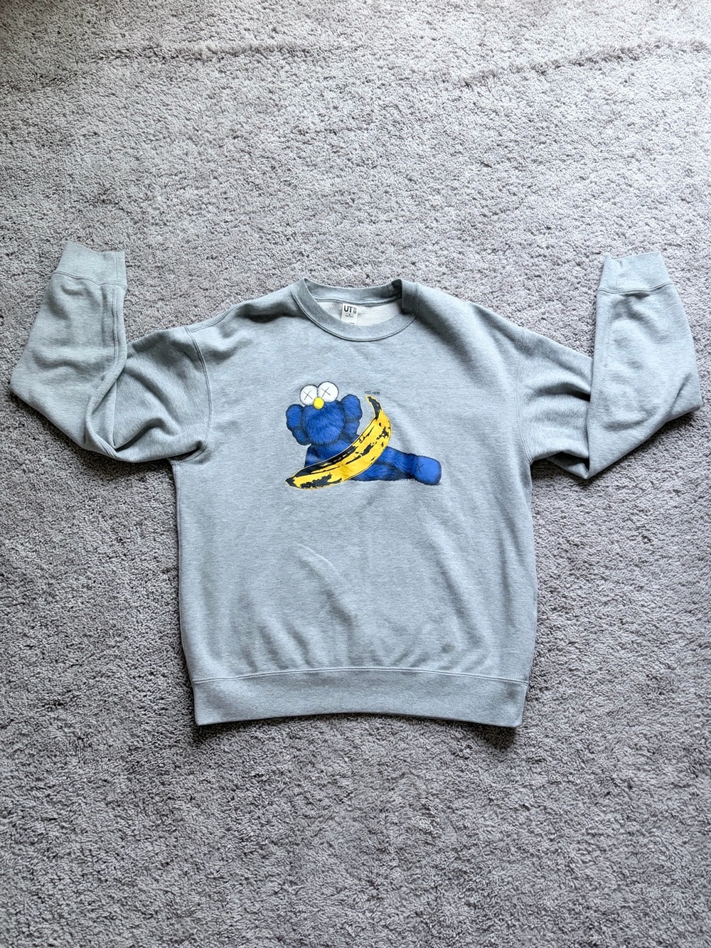 Uniqlo UT KAWSxWARHOL Crewneck Sweatershirt